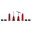 Muc-Off Stealth Tubeless Puncture Repair Plugs - Red - Bar End Storage
